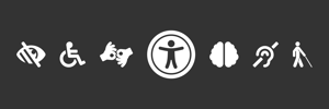 accessibility icons hero