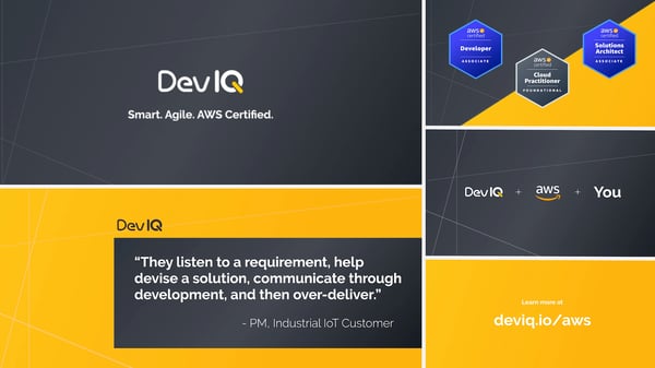 DevIQ + AWS video preview image