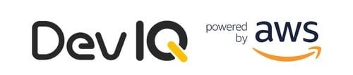 DevIQ powered by AWS logos