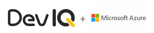 DevIQ plus Microsoft Azure Logos