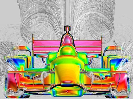 Pratt Miller Aerodynamics Simulation