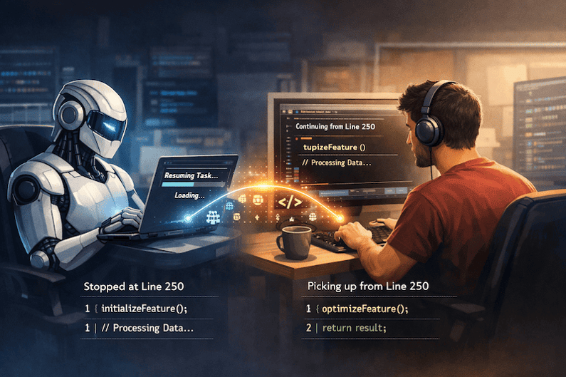agentic shared coding human and machine