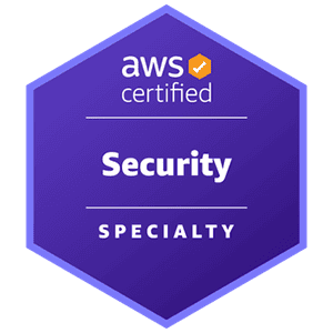 AWS Certified Security Specialty badge