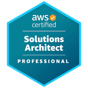 AWS Certified Solutions Architect Professional badge