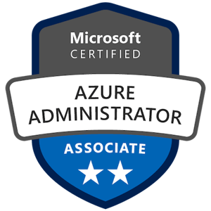 Azure Administrator Associate badge Azure Administrator Associate badge