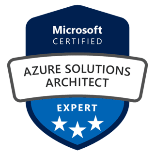 Azure Solutions Architect Expert badge