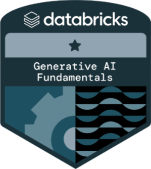 Databricks Generative AI Fundamentals badge