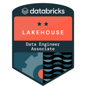 Databricks Lakehouse Data Engineer Associate badge